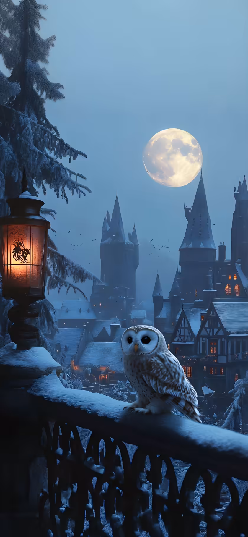 Winter Wizardry Snowy Owl