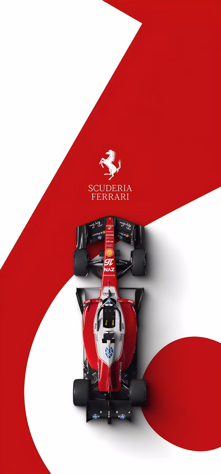 Red Ferrari Formula One Racecar