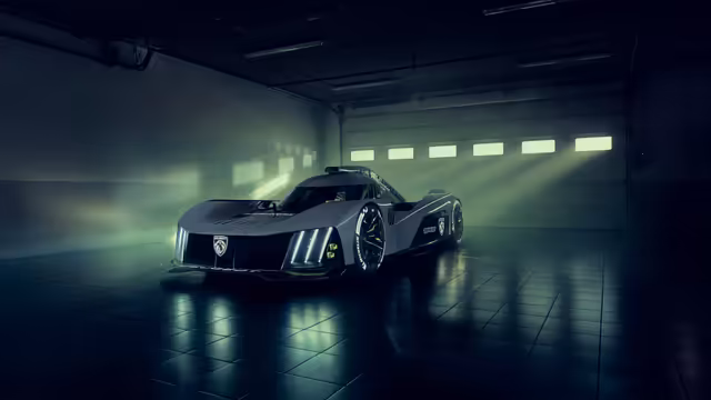 Peugeot Prototype In Garage