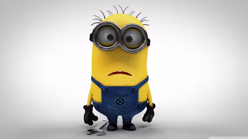 Despicable Me Minion Yellow Character