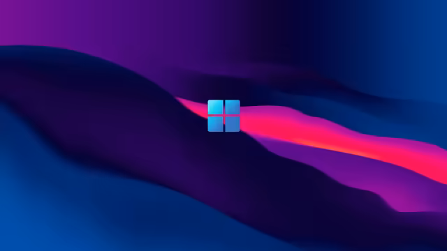windows 11 Windows Neon Gradient Flow