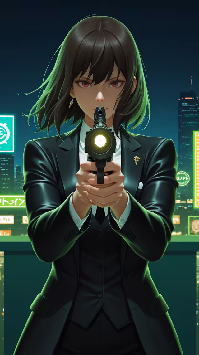 Loid Forger Neon Spy Thriller