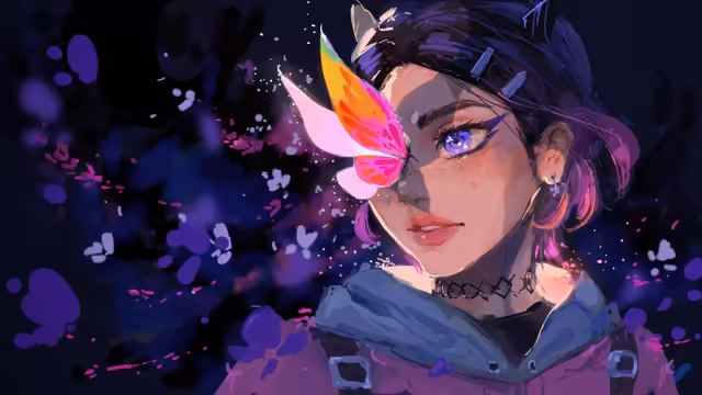 Clove Valorant Character Portrait