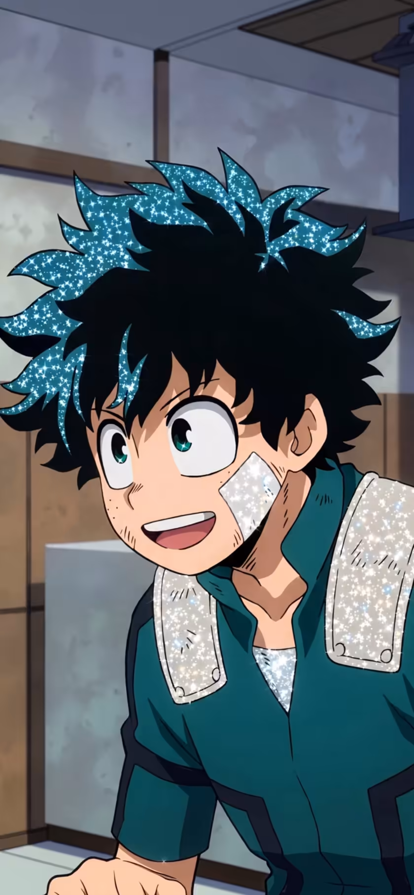 Glitter Deku Anime Wallpaper
