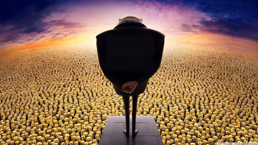 Despicable Me Minion Yellow Desert