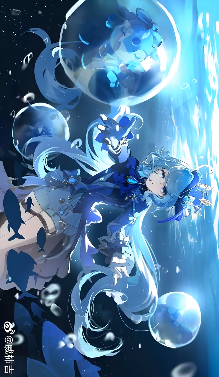 Furina Ethereal Blue Energy
