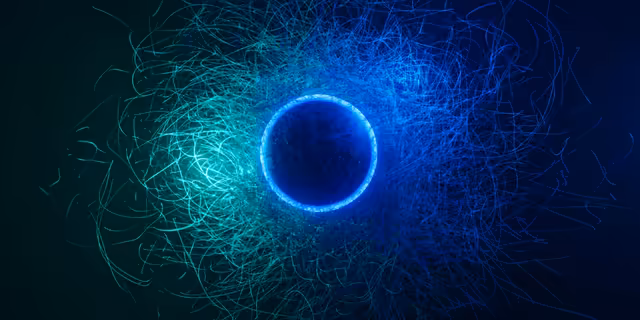 Black Hole Neon Energy Burst