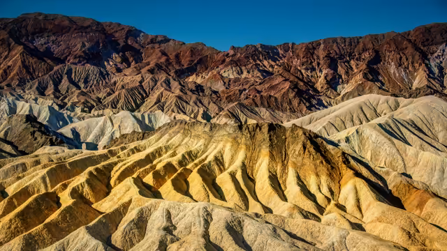 Colorful Desert Mountains Badlands