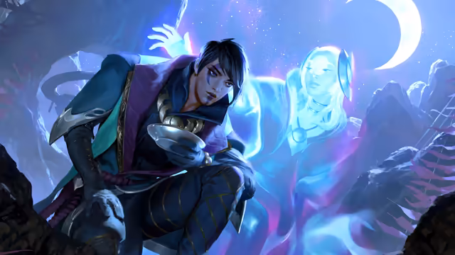 Aphelios Lunar Champion Neon Magic