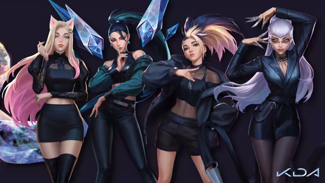 K/DA Crystal Aesthetics Gaming