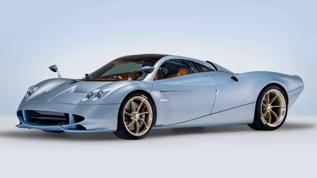 Pagani Huayra Codalunga Silver