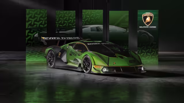 Lamborghini Essenza SCV12 Racing Green