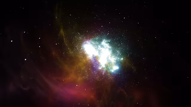 Space Stars Cosmic Energy Burst
