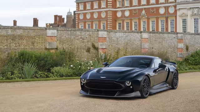 Aston Martin Victor Black Sports Car