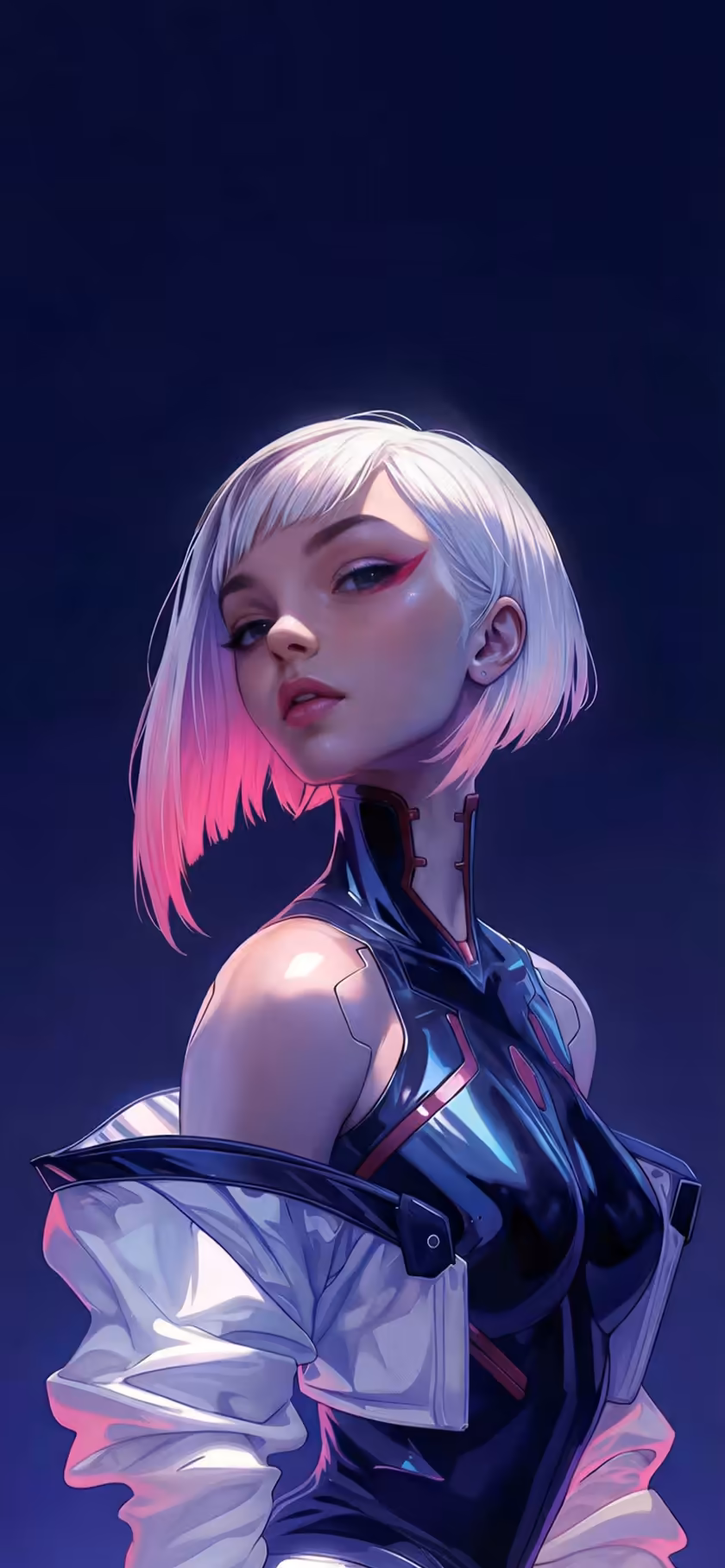 Anime Cyberpunk Girl HD
