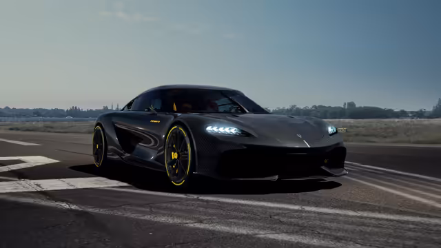 Koenigsegg Gemera Black Carbon Supercar