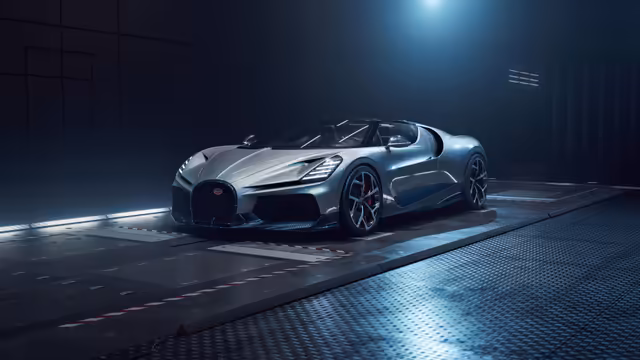 Bugatti W16 Mistral Hypercar