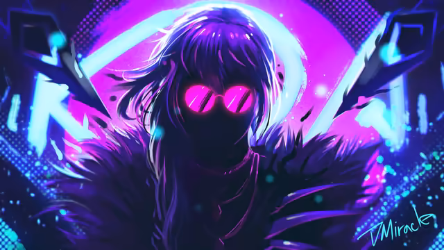 Evelynn KDA Neon Cyber Aesthetics