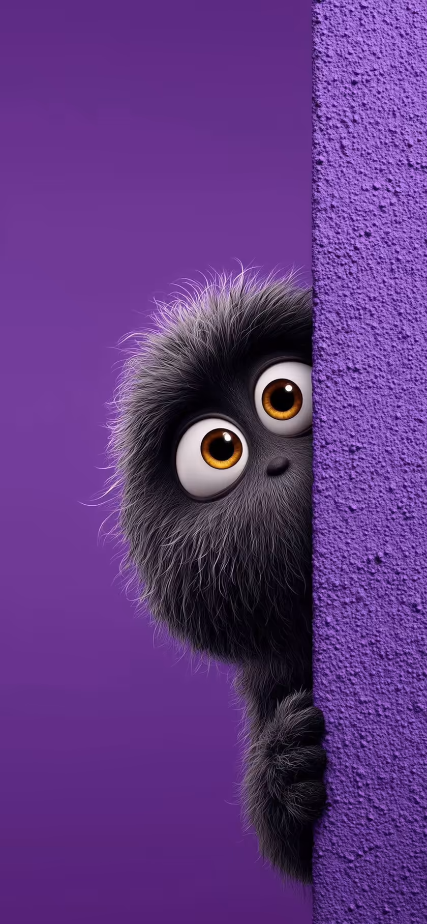 Purple Monster iPhone Art