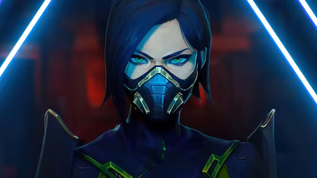 Viper Valorant Neon Masked Agent