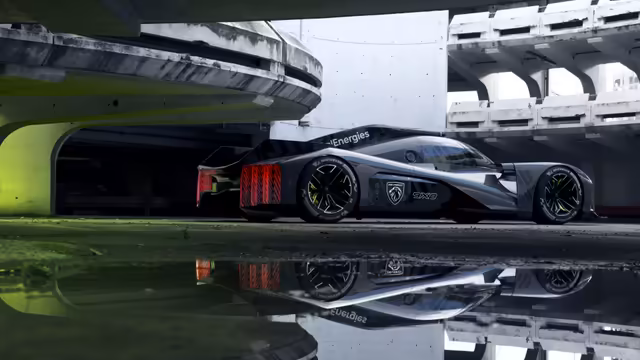Peugeot Hypercar Reflection