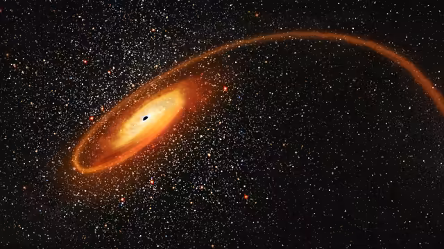 Black Hole Golden Spiral Galaxy