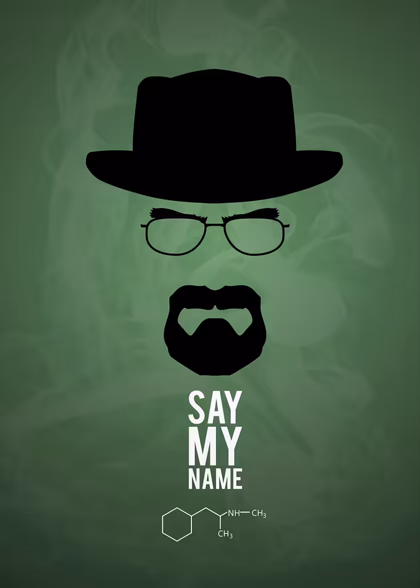 Breaking Bad Heisenberg Silhouette