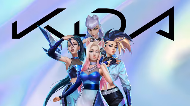 K/DA Stylish Gaming Characters